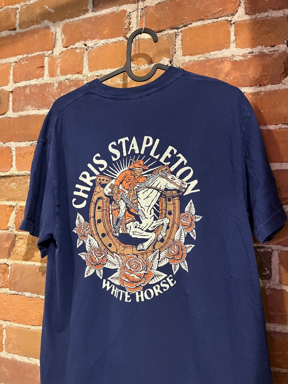 Chris Stapleton White Horse Comfort Colors Graphic Tee Shirt